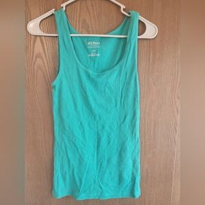 Old Navy Blue Fitted Sleeveless Tank Top